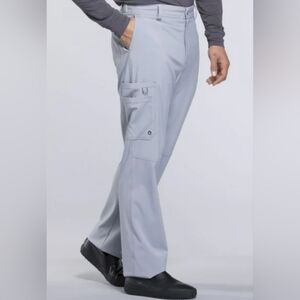 Infinity Men's Scrub Pants Modern Fit 6 Pockets Tapered Leg with Drawstr…